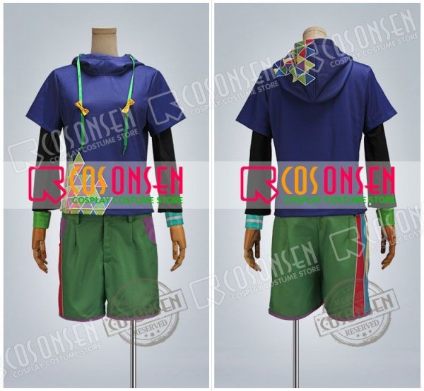 画像4: 【25%OFF】あんさんぶるスターズ あんスタ なないろ*サンシャワーフェスタ 春川宙 コスプレ衣装