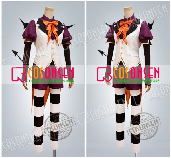 画像3: 【25%OFF】あんさんぶるスターズ あんスタ 開演!ダークナイトハロウィン 葵ゆうた コスプレ衣装