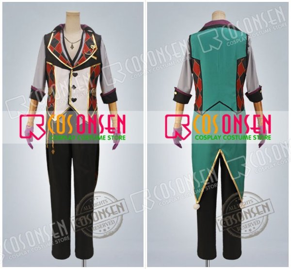 画像10: 【25%OFF】あんさんぶるスターズ あんスタ スカウト!カードバトラー フィールドの勝負師 大神晃牙 コスプレ衣装