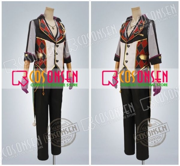 画像11: 【25%OFF】あんさんぶるスターズ あんスタ スカウト!カードバトラー フィールドの勝負師 大神晃牙 コスプレ衣装