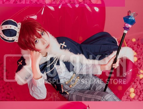 画像6: 【25%OFF】あんさんぶるスターズ あんスタ スカウト!ちいさな王さま 甘味の王さま 朱桜司 王さま衣装 コスプレ衣装