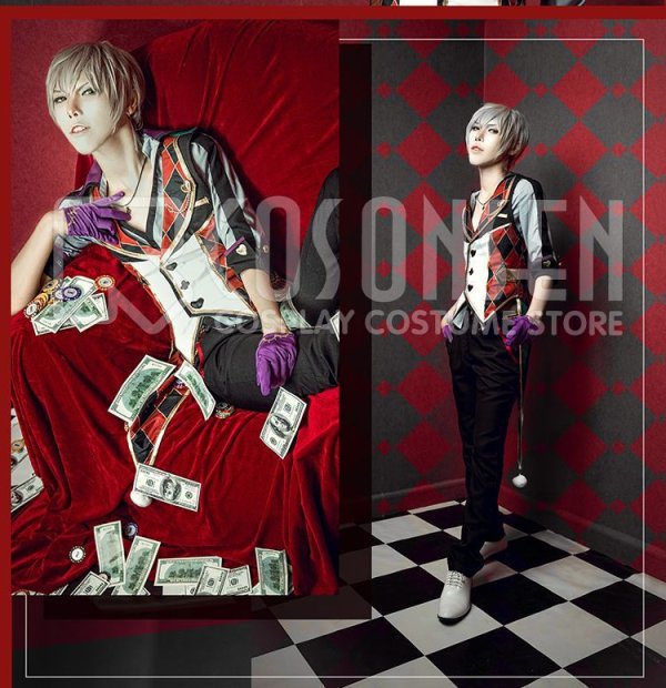 画像6: 【25%OFF】あんさんぶるスターズ あんスタ スカウト!カードバトラー フィールドの勝負師 大神晃牙 コスプレ衣装