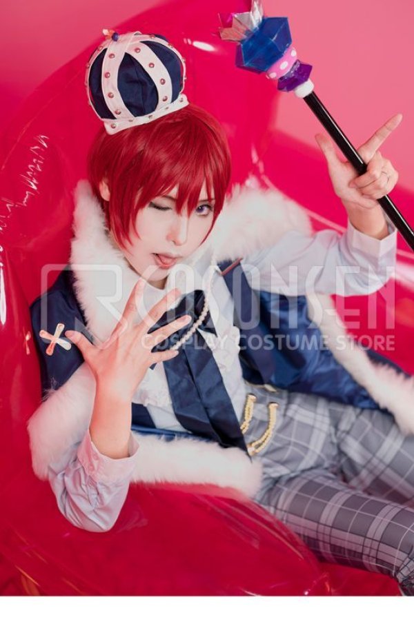 画像7: 【25%OFF】あんさんぶるスターズ あんスタ スカウト!ちいさな王さま 甘味の王さま 朱桜司 王さま衣装 コスプレ衣装