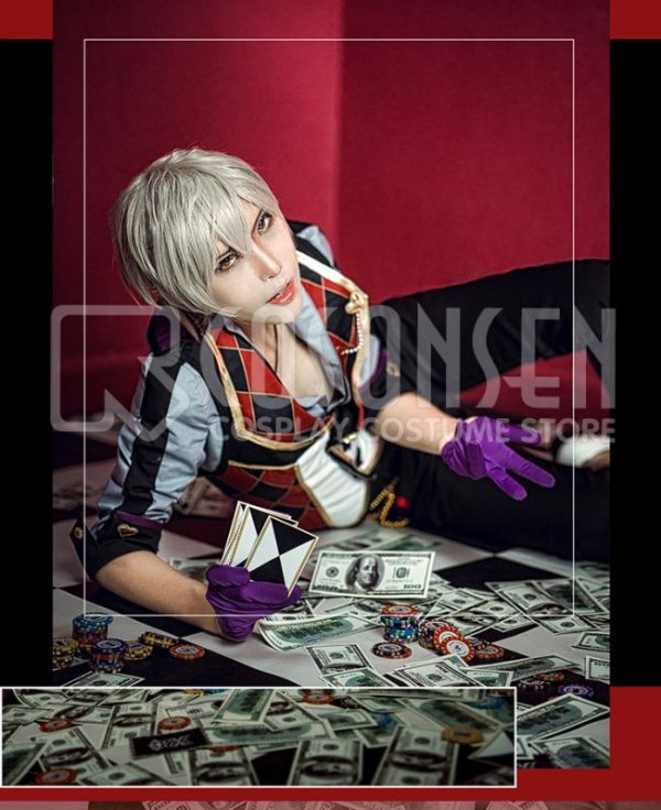 画像4: 【25%OFF】あんさんぶるスターズ あんスタ スカウト!カードバトラー フィールドの勝負師 大神晃牙 コスプレ衣装