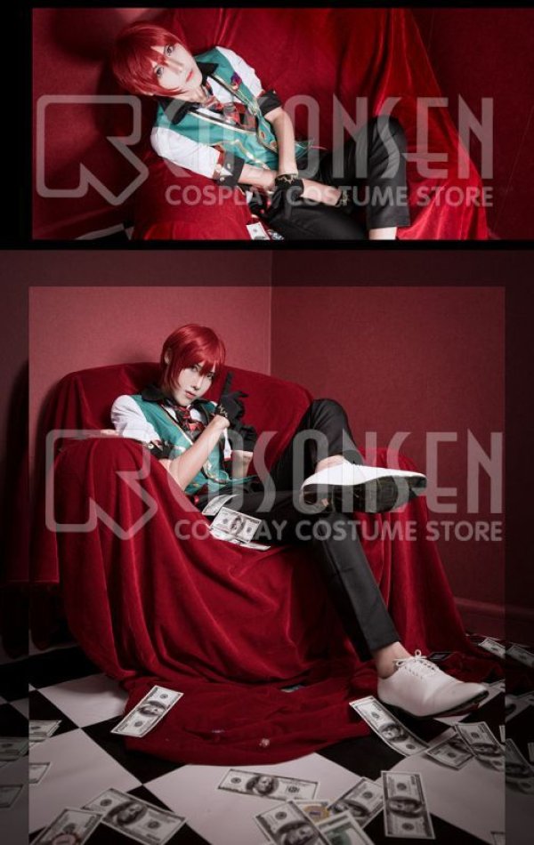 画像4: 【25%OFF】あんさんぶるスターズ あんスタ スカウト!カードバトラー 朱桜司 コスプレ衣装