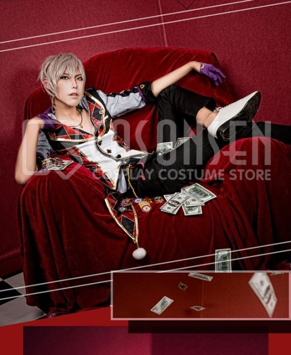 画像3: 【25%OFF】あんさんぶるスターズ あんスタ スカウト!カードバトラー フィールドの勝負師 大神晃牙 コスプレ衣装