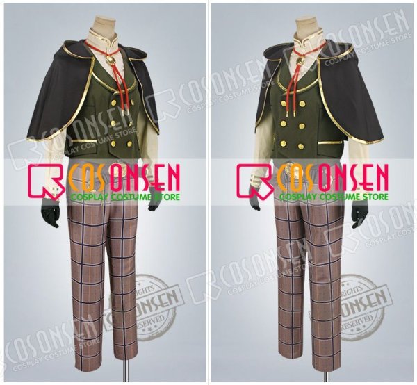 画像3: 【25%OFF】あんさんぶるスターズ あんスタ スカウト!ビブリオ 蓮巳敬人 コスプレ衣装