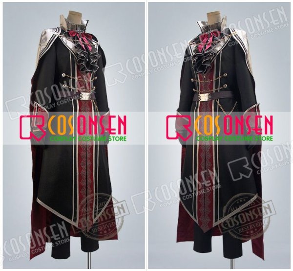 画像3: 【25%OFF】あんさんぶるスターズ あんスタ スカウト!ノクターン 白百合の墓守 斎宮宗 コスプレ衣装