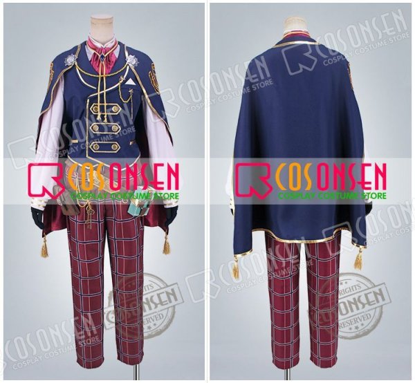 画像3: 【25%OFF】あんさんぶるスターズ あんスタ スカウト!ビブリオ 青葉つむぎ コスプレ衣装