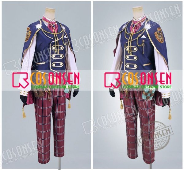 画像4: 【25%OFF】あんさんぶるスターズ あんスタ スカウト!ビブリオ 青葉つむぎ コスプレ衣装