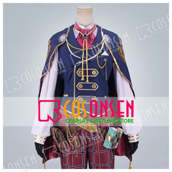 画像2: 【25％OFF】あんさんぶるスターズ あんスタ スカウト!ビブリオ 青葉つむぎ コスプレ衣装