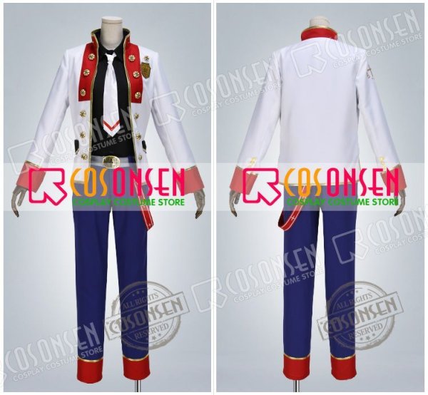 画像7: 【25%OFF】あんさんぶるスターズ あんスタ 金色の風*励ましのウィッシングライブ 蓮巳敬人 鳴上嵐 羽風薫 コスプレ衣装