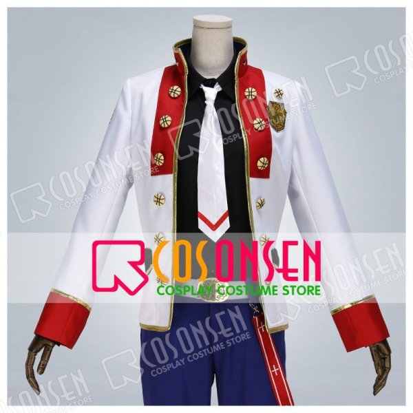 画像6: 【25%OFF】あんさんぶるスターズ あんスタ 金色の風*励ましのウィッシングライブ 蓮巳敬人 鳴上嵐 羽風薫 コスプレ衣装