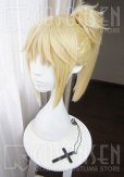 画像1: Fate/Apocrypha Fatego モードレッド コスプレウィッグ ヘアゴム付き (1)