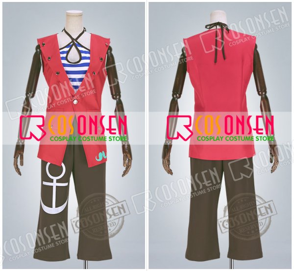 画像4: A3!(エースリー) 抜錨!スカイ海賊団 夏組 瑠璃川幸 コスプレ衣装