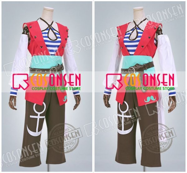 画像3: A3!(エースリー) 抜錨!スカイ海賊団 夏組 瑠璃川幸 コスプレ衣装