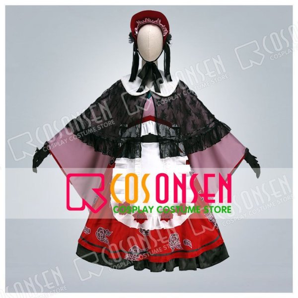 画像1: ローゼンメイデン0-ゼロ- 大正浪漫風 真紅 コスプレ衣装
