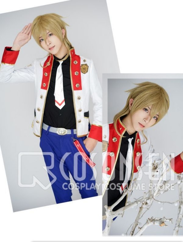 画像3: 【25%OFF】あんさんぶるスターズ あんスタ 金色の風*励ましのウィッシングライブ 蓮巳敬人 鳴上嵐 羽風薫 コスプレ衣装