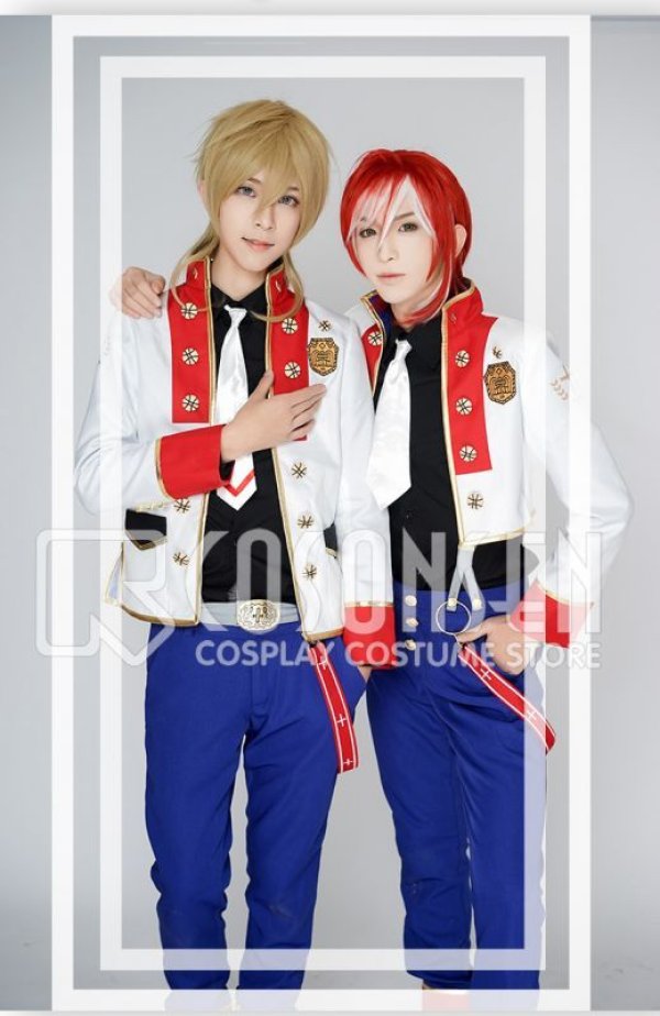 画像5: 【25%OFF】あんさんぶるスターズ あんスタ 金色の風*励ましのウィッシングライブ 蓮巳敬人 鳴上嵐 羽風薫 コスプレ衣装