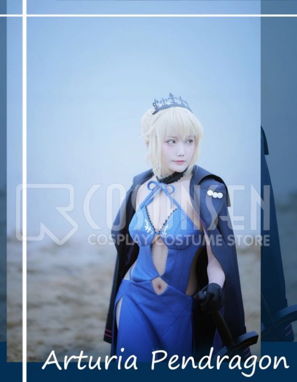 画像6: 【25％OFF】Fate/Grand Order FGO アルトリア・ペンドラゴン オルタ コスプレ衣装 第3再臨