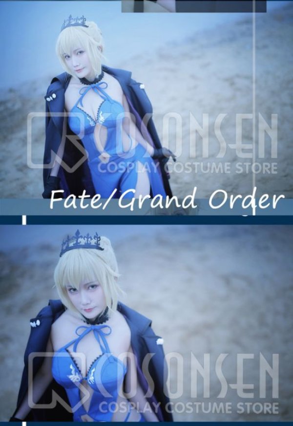 画像3: 【25％OFF】Fate/Grand Order FGO アルトリア・ペンドラゴン オルタ コスプレ衣装 第3再臨