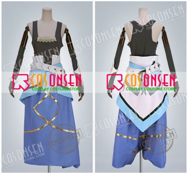 画像4: 【25%OFF】Fate/Grand Order FGO クー・フーリン コスプレ衣装 霊基再臨 第二段階 キャスター