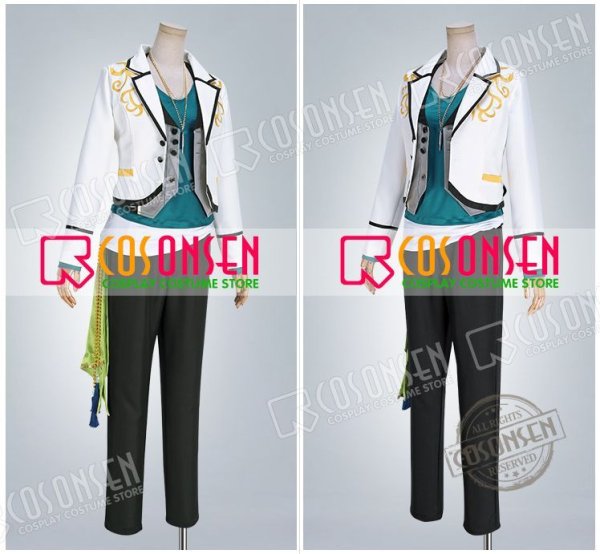 画像12: 【25%OFF】あんさんぶるスターズ あんスタ Eve イヴ  ユニット衣装 漣ジュン コスプレ衣装