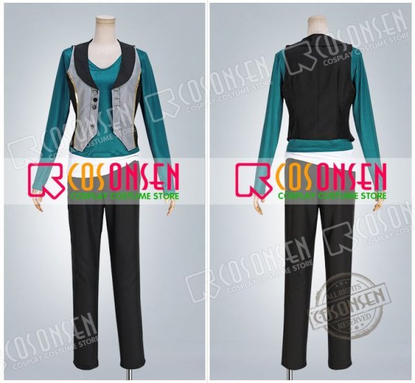 画像13: 【25%OFF】あんさんぶるスターズ あんスタ Eve イヴ  ユニット衣装 漣ジュン コスプレ衣装