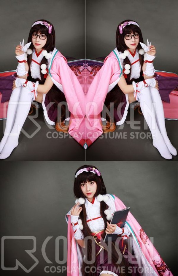 画像6: 【25%OFF】Fate/Grand Order FGO 霊基再臨 第一段階 アサシン 刑部姫 コスプレ衣装