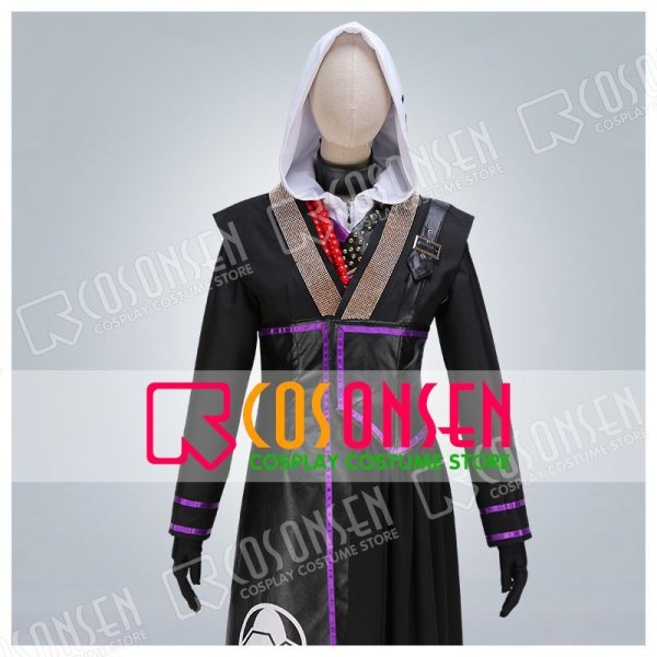 画像7: 【20%OFF】刀剣乱舞 ミュージカル2部ライブ衣装 阿津賀志山異聞 岩融 コスプレ衣装 黒コート付き