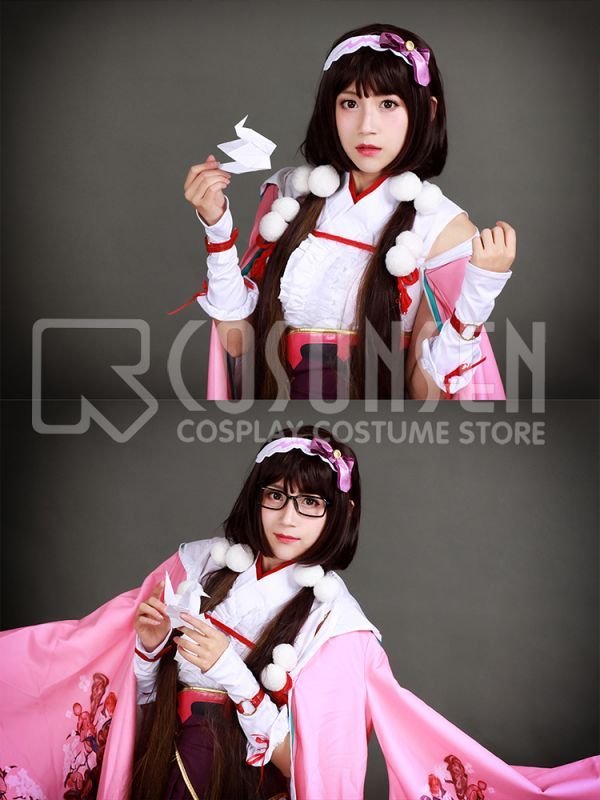 画像5: 【25%OFF】Fate/Grand Order FGO 霊基再臨 第一段階 アサシン 刑部姫 コスプレ衣装