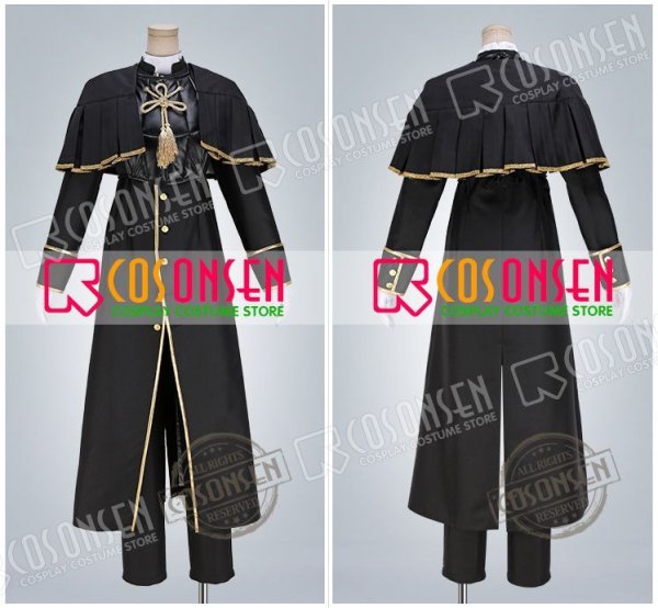 画像12: 【20%OFF】刀剣乱舞 とうらぶ へし切長谷部 極 コスプレ衣装 防具なし
