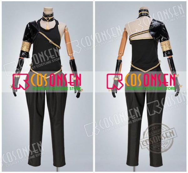 画像5: 【20%OFF】刀剣乱舞 ミュージカル2部ライブ衣装 阿津賀志山異聞 三日月宗近 コスプレ衣装 セット