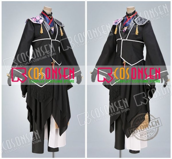 画像3: 【20%OFF】刀剣乱舞 ミュージカル2部ライブ衣装 阿津賀志山異聞 三日月宗近 コスプレ衣装 セット