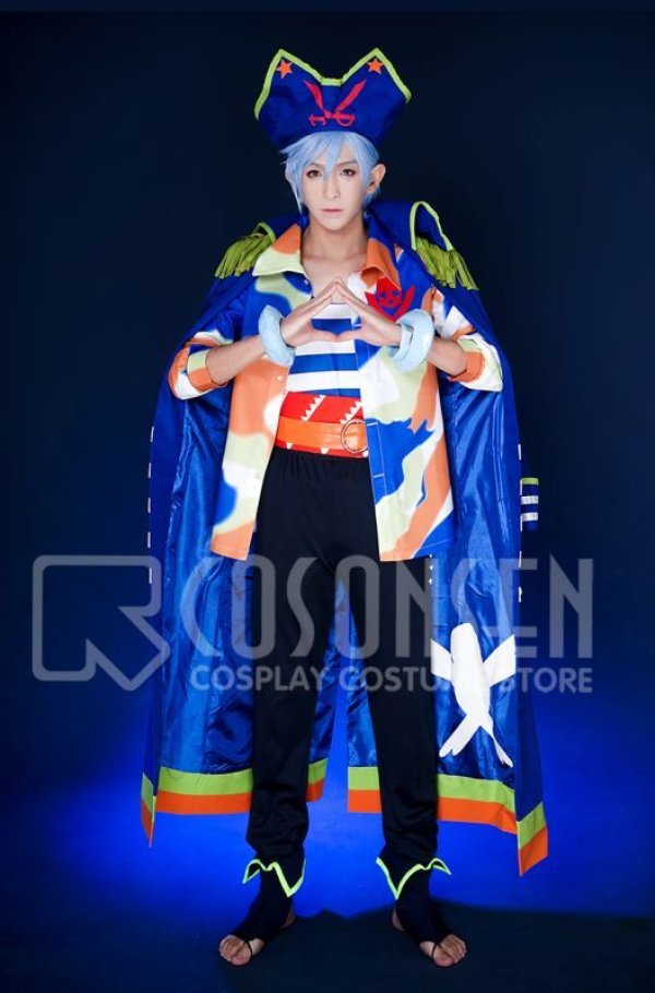 画像5: A3!(エースリー) 夏組 抜錨!スカイ海賊団 斑鳩三角 コスプレ衣装