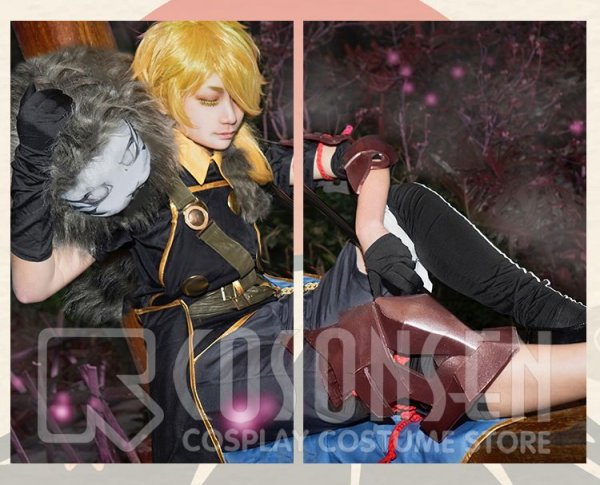 画像7: 【20%OFF】刀剣乱舞 とうらぶ 獅子王 コスプレ衣装