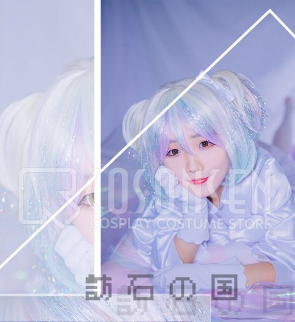 画像3: 宝石の国 寝巻き 冬眠 ダイヤモンド コスプレ衣装