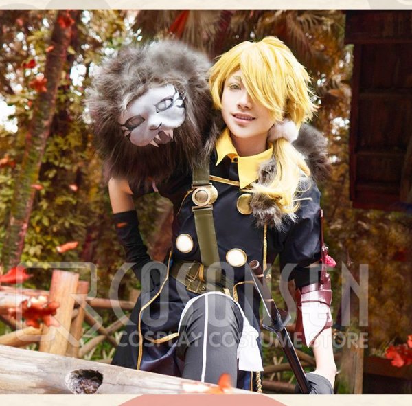画像6: 【20%OFF】刀剣乱舞 とうらぶ 獅子王 コスプレ衣装