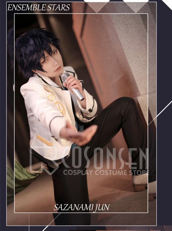 画像7: 【25%OFF】あんさんぶるスターズ あんスタ Eve イヴ  ユニット衣装 漣ジュン コスプレ衣装