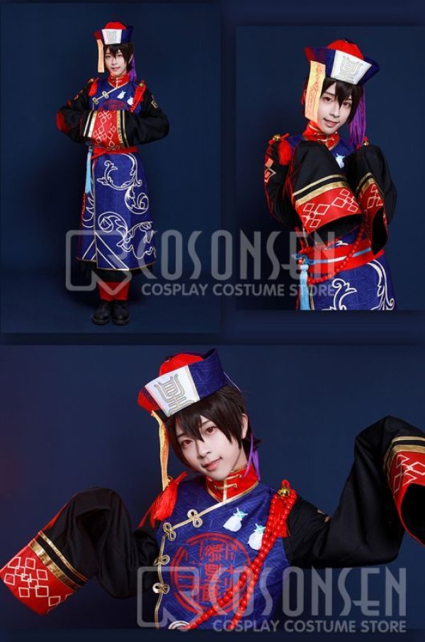 画像3: 【25%OFF】あんさんぶるスターズ あんスタ お化けがいっぱい☆スイートハロウィン 守沢千秋 ホラーキョンシー コスプレ衣装