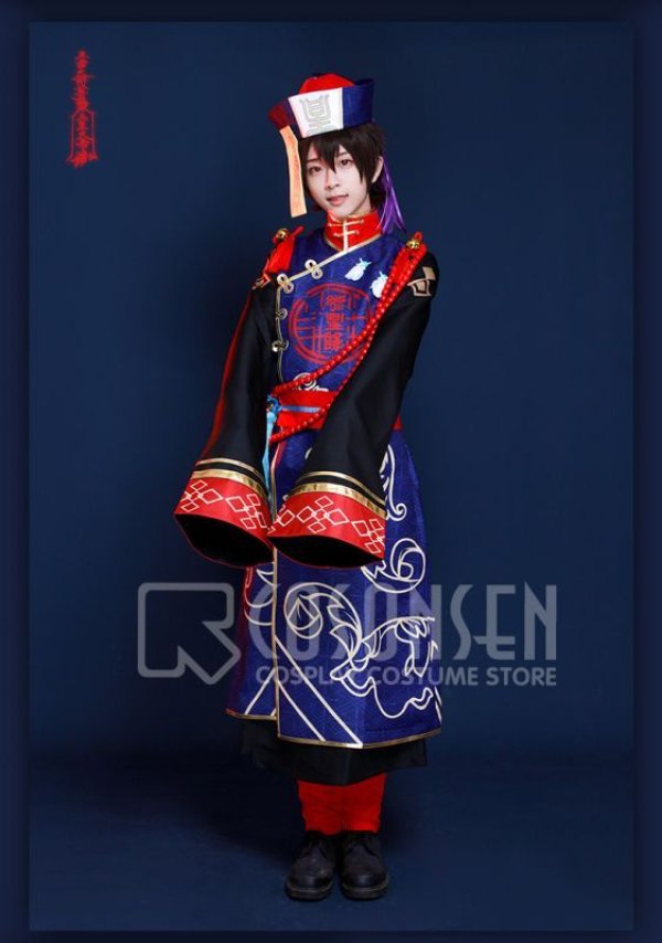 画像4: 【25%OFF】あんさんぶるスターズ あんスタ お化けがいっぱい☆スイートハロウィン 守沢千秋 ホラーキョンシー コスプレ衣装