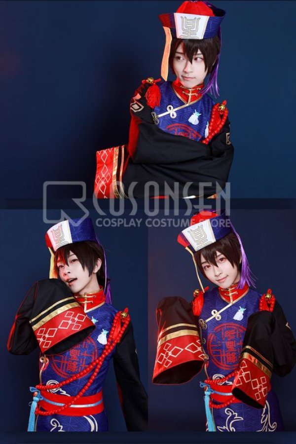 画像6: 【25%OFF】あんさんぶるスターズ あんスタ お化けがいっぱい☆スイートハロウィン 守沢千秋 ホラーキョンシー コスプレ衣装