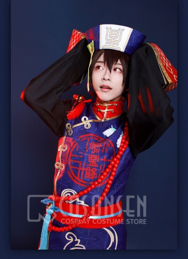 画像8: 【25%OFF】あんさんぶるスターズ あんスタ お化けがいっぱい☆スイートハロウィン 守沢千秋 ホラーキョンシー コスプレ衣装