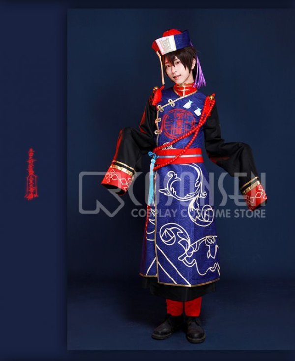 画像7: 【25%OFF】あんさんぶるスターズ あんスタ お化けがいっぱい☆スイートハロウィン 守沢千秋 ホラーキョンシー コスプレ衣装