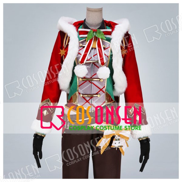 画像6: 【25%OFF】あんさんぶるスターズ あんスタ スカウト！ウィンターサンタ 真白友也 コスプレ衣装
