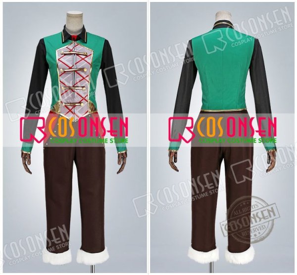 画像9: 【25%OFF】あんさんぶるスターズ あんスタ スカウト！ウィンターサンタ 真白友也 コスプレ衣装