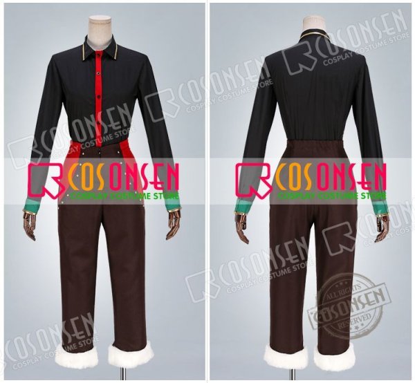 画像10: 【25%OFF】あんさんぶるスターズ あんスタ スカウト！ウィンターサンタ 真白友也 コスプレ衣装