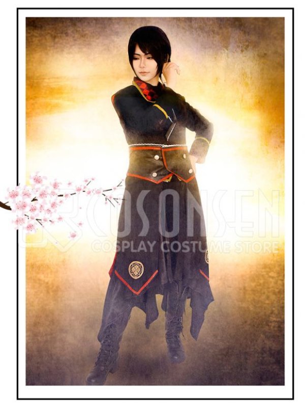 画像6: 【20%OFF】刀剣乱舞 ミュージカル2部ライブ衣装 阿津賀志山異聞 加州清光 黒バージョン コスプレ衣装