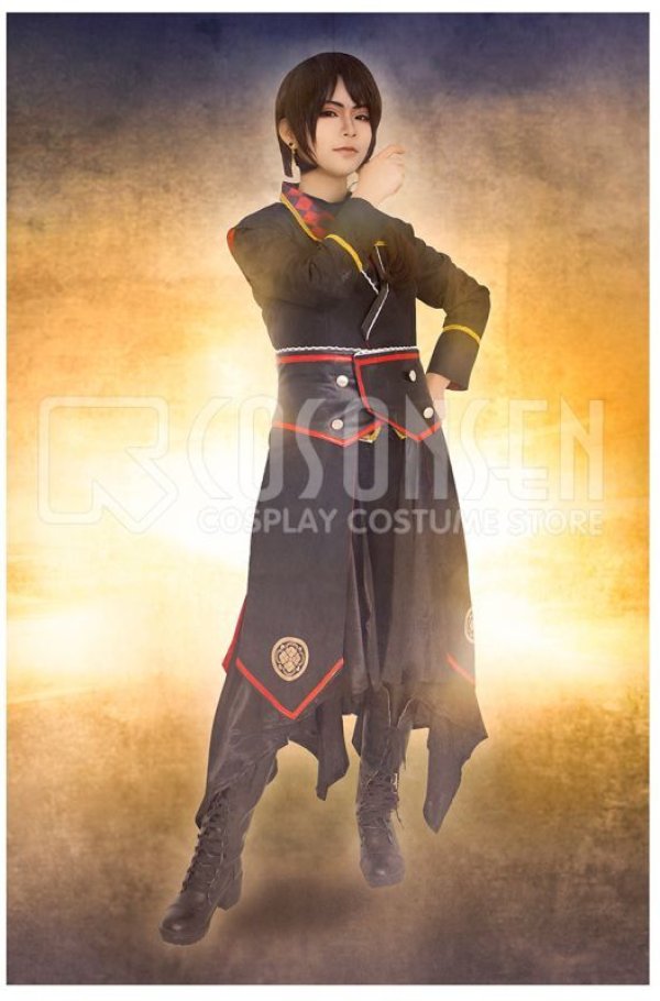 画像3: 【20%OFF】刀剣乱舞 ミュージカル2部ライブ衣装 阿津賀志山異聞 加州清光 黒バージョン コスプレ衣装