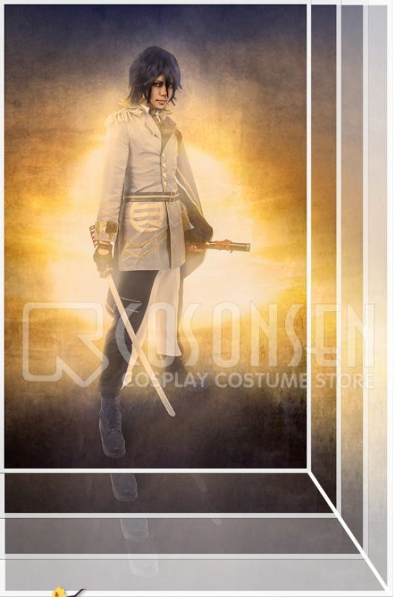 画像4: 【20%OFF】刀剣乱舞 ミュージカル2部ライブ衣装 幕末天狼傳 長曽祢虎徹 コスプレ衣装